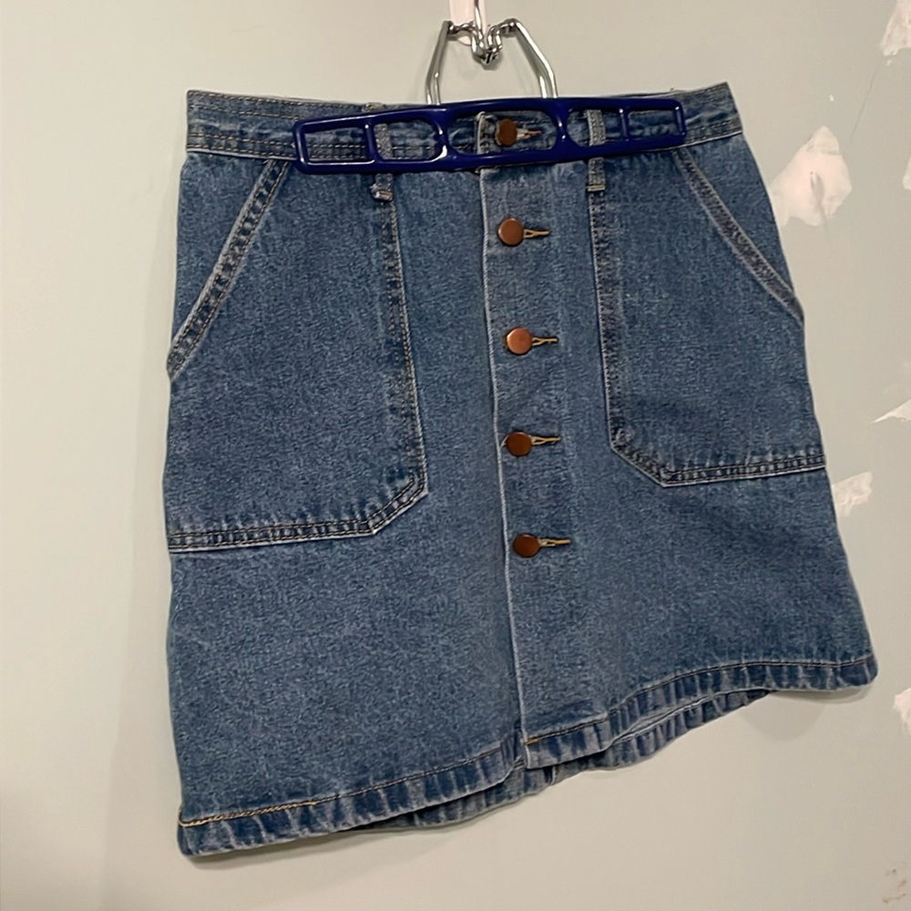 Denim skirt